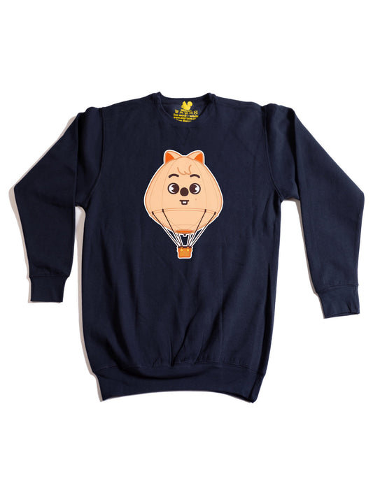 SKZOO Balloon Series Han Quokka Crewneck Sweatshirt