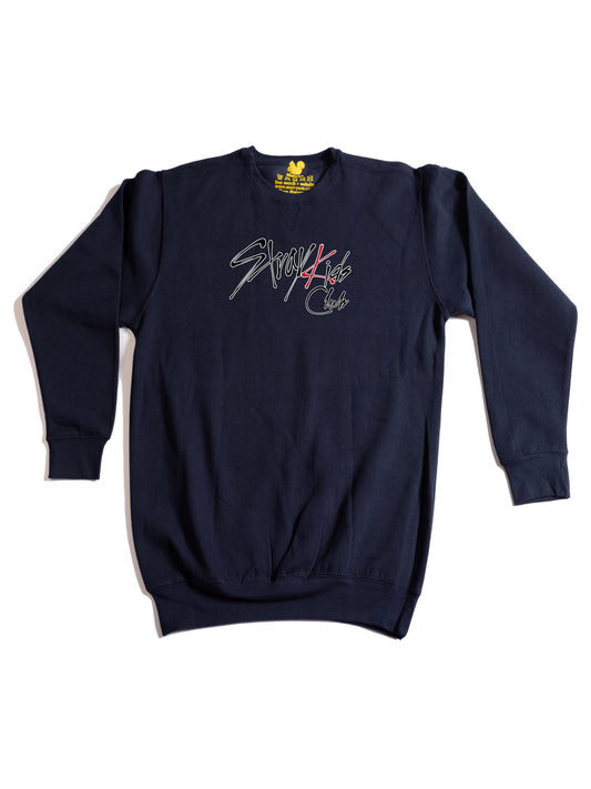 Stray Kids Club Logo Crewneck Sweatshirt